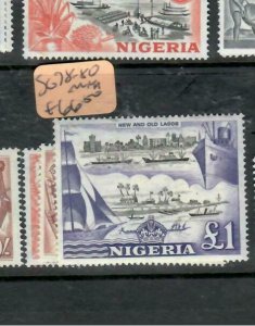 NIGERIA (P0610B)  QEII  5/--L1      SG 78-80    MNH 