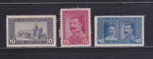 Bosnia & Herzegovina B13-B15 Set MH Duchess Sophia And Archduke Ferdinand