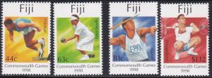 Fiji # 825-828 & 829, Commonwealth Games, NH, 1/2 Cat.