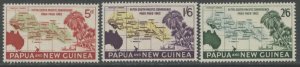 PAPUA NEW GUINEA Sc#167-169 1962 South Pacific Conference OG Mint LH