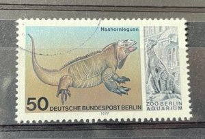 (2136) BERLIN 1977 : Yv# 517 RHINOCEROS IGUANA - VFU