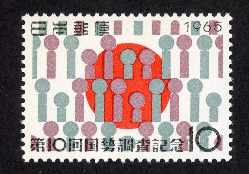 Japan 849 MNH 1965 10y multi National Census