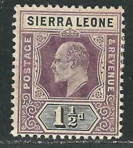 Sierra Leone 79 SG 73 MLH F/VF 1905 SCV $3.50