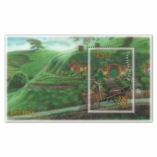 stamps of New Zealand 2021- 2021 The Lord of the Rings: The Fellowship of the Ri