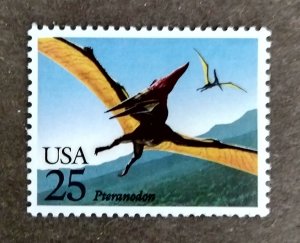 United States #2423 25c Pteranodon MNH (1989)