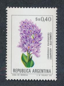 Argentina 1983  Scott 1433 MNH - 40c, Flowers type of '82 