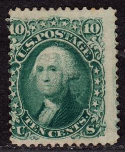 US SC#96 mint, fine, NG, Tag variety, PSE Cert. CV. $900