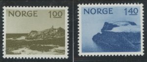 Norway #631-632 Mint (NH) Single (Complete Set)