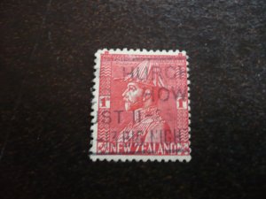 Stamps - New Zealand - Scott# 184 - Used Part Set of 1 Stamp