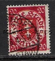 GERMANY DANZIG 177 VFU 876G