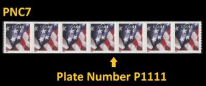 US 4393 Old Glory 44c PNC7 APU P1111 MNH 2009