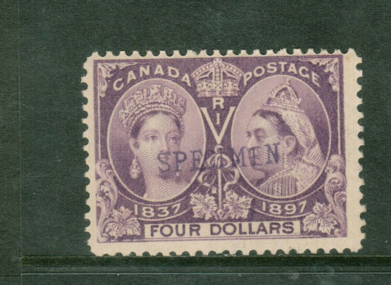 Canada #64SP Mint Fine Original Gum Hinged With Specimen Overprint