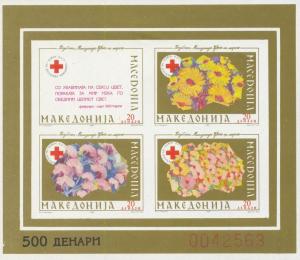 Macedonia Scott #'s RA27a MH gold sheets