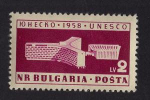 Bulgaria  #1041  MNH  1959  UNESCO Headquarters