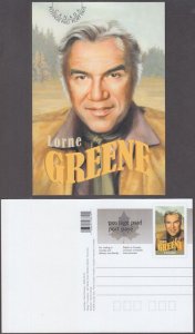 CANADA Sc #2153c.1 MNH POSTAL ENTIRE HONOURING JEWISH ACTOR LORNE GREENE