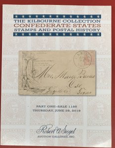 Kilbourne Confederate States Part 1, Robert A. Siegel, Sale 1186, June 28,  2018