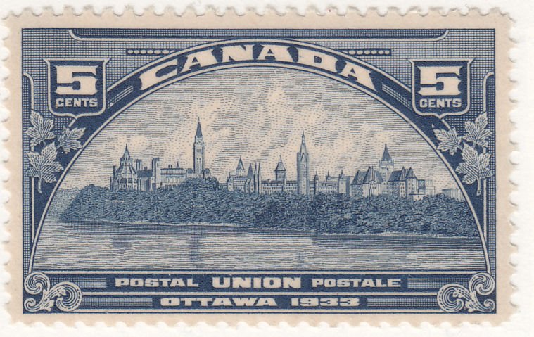 Canada 202 Parliament Hill, Ottawa 1933