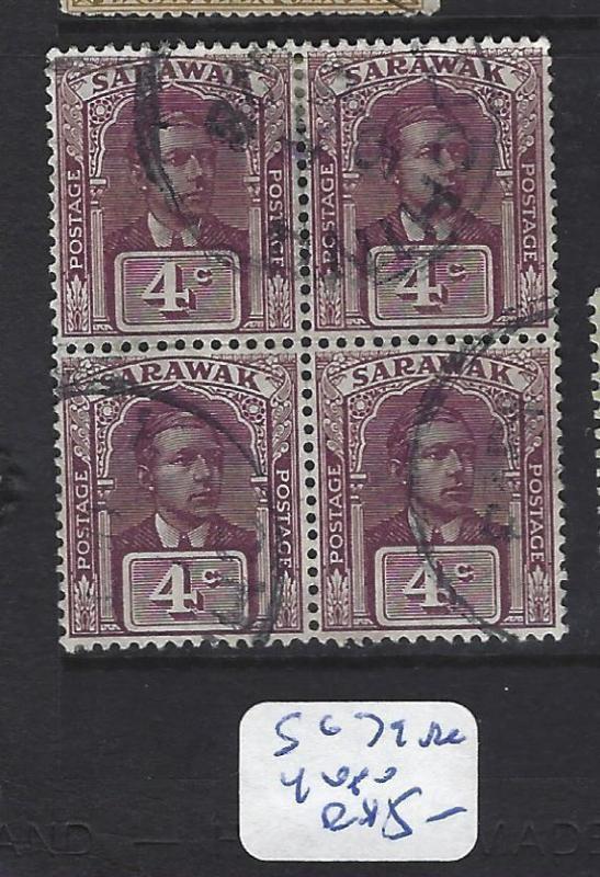 SARAWAK    (P2407B)  4C   SG 71   BL OF 4   VFU