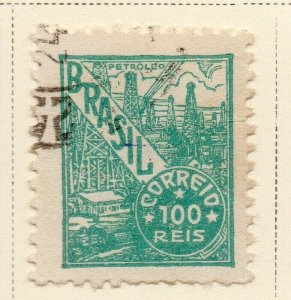 Brazil 1941-42 Early Issue Fine Used 100r. NW-12000