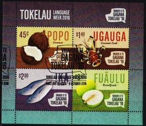 Tokelau. 2016 Miniature Sheet.  Fine Used