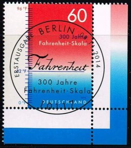 Germany 2014,Sc.#2808 used. Temperature Scale