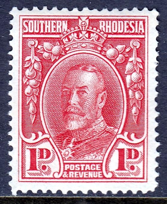 Southern Rhodesia - Scott #17 - MH - Perf 14 - SCV $0.60