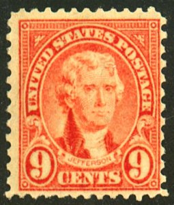 U.S. #641 MINT OG NH