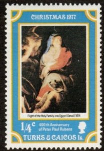 Turks and Caicos 331 - Mint-NH - 1/4c Christmas (1977)