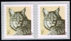 US #4672 Bobcat; MNH Pair (0.50)