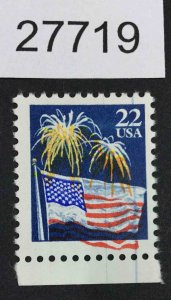 US STAMPS #2276 VAR. MINT OG NH MAJOR FLAG COLOR SHIFT LOT #27719