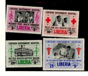 Liberia #B19/CB4-6  Single (Complete Set)