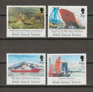 BRITISH ANTARCTIC TERRITORY 1991 SG 200/3 MNH