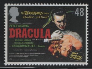 Great Britain 2008 MNH Sc 2582 48p Dracula Comedy/Horror Film Posters