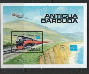 Antigua 938 MNH 1986 Trains