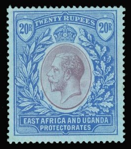 K.U.T. 1912 KGV 20r purple & blue/blue MLH. SG 60. Sc 56.