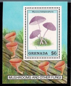 Grenada #1752 MNH $6 mushroom SS