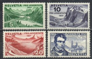 Switzerland Stamp B57-B60  - Set of 4 from 1931