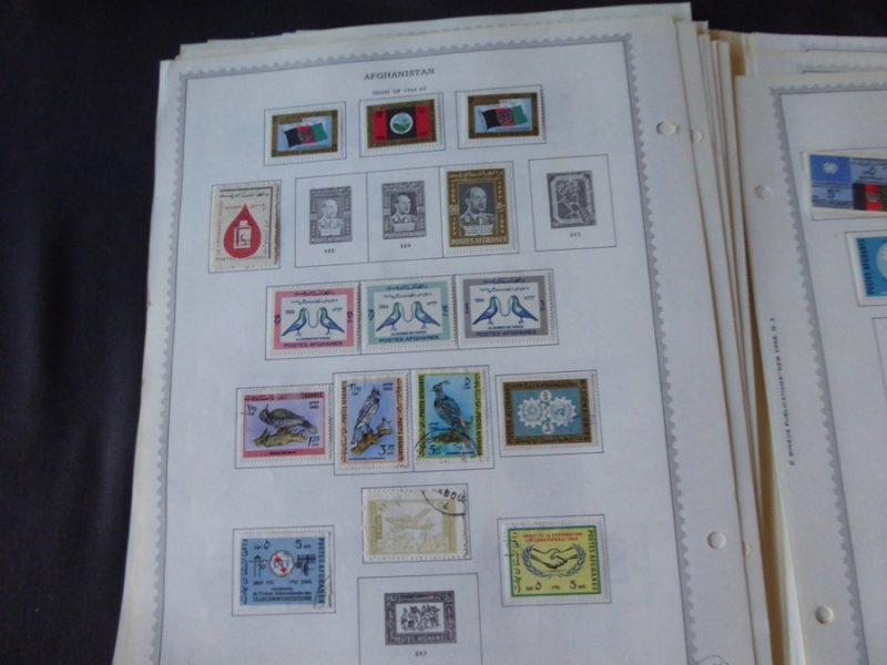 New Caledonia 1892-1984 Stamp Collection on Scott Intl Album Pages