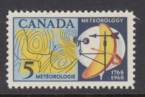 Canada 479i Meteorology Hibrite paper mnh