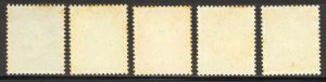 Switzerland Scott B298-302 MNHOG - 1960 Semi Postals Set - SCV $6.00