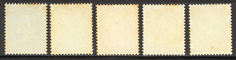 Switzerland Scott B298-302 MNHOG - 1960 Semi Postals Set - SCV $6.00