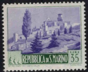 San Marino Scott 289 MH* 1949 stamp gum has yellowed with age