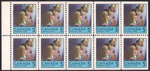 Canada #502A 5 cent Christmas, mint OG NH EGRADED VF-XF 85