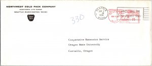 United States, Washington, Meters, Slogan Cancel