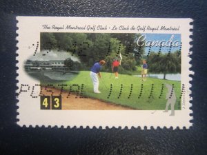 Canada #1557 Golf In Canada Nice stamps  {ca787}