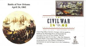 Civil War Sesquicentenni FDC, w/ DCP cancel,  #1 of 2