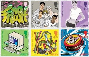 Jersey 2021 MNH Stamps Popular Culture The 1990s Fashion Internet Music Boysband