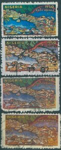 Nigeria 1986 SG525d 50n Rock Bridge (4) shades FU