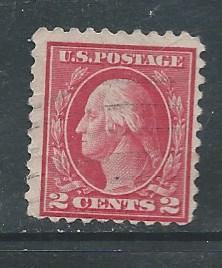 Scott # 425  used Washington  Franklin  Issue  1914