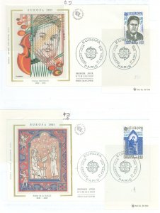 France 1974-1975 1985 Europa